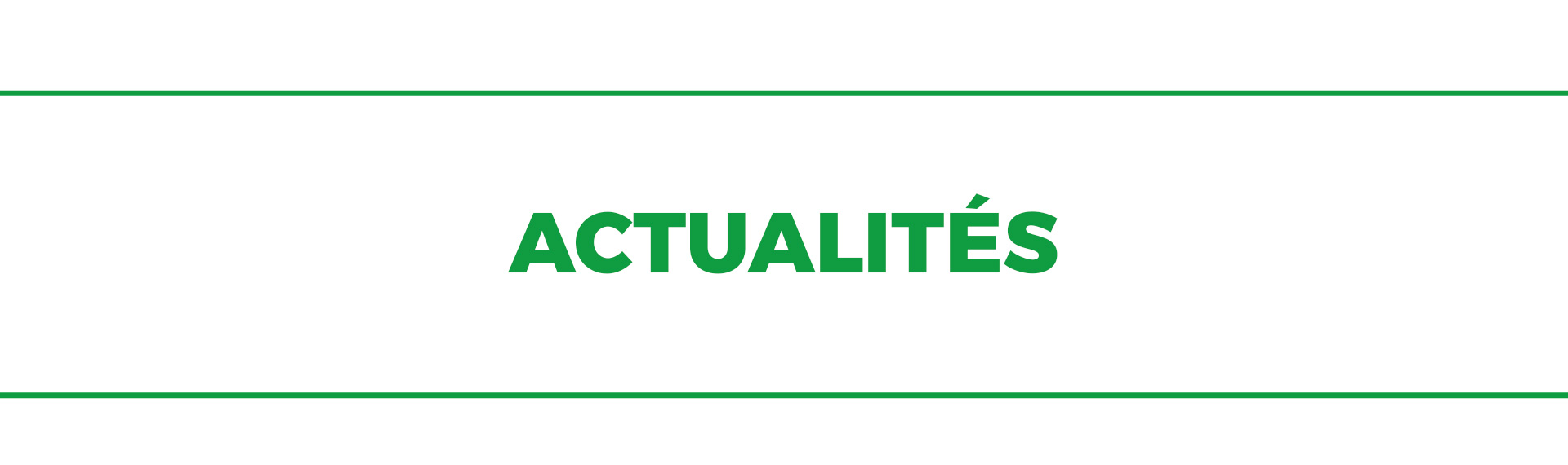 actualités